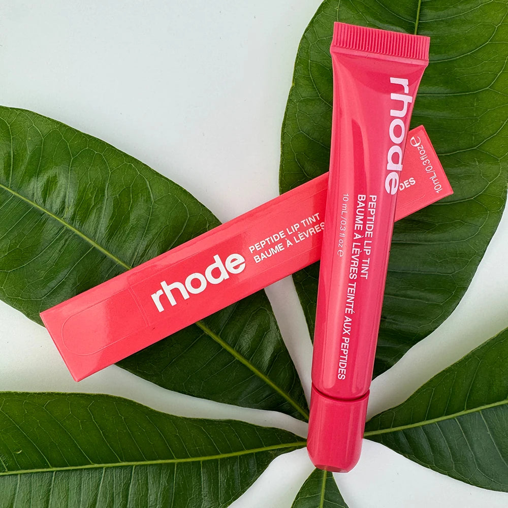 RHODE 10 Color Lip Glosses Plump Moisturizing Lip Glaze Essence Gel Oil Long Lasting Care Products For Women Girls