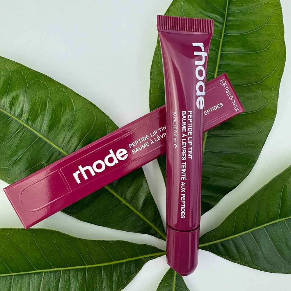 RHODE 10 Color Lip Glosses Plump Moisturizing Lip Glaze Essence Gel Oil Long Lasting Care Products For Women Girls