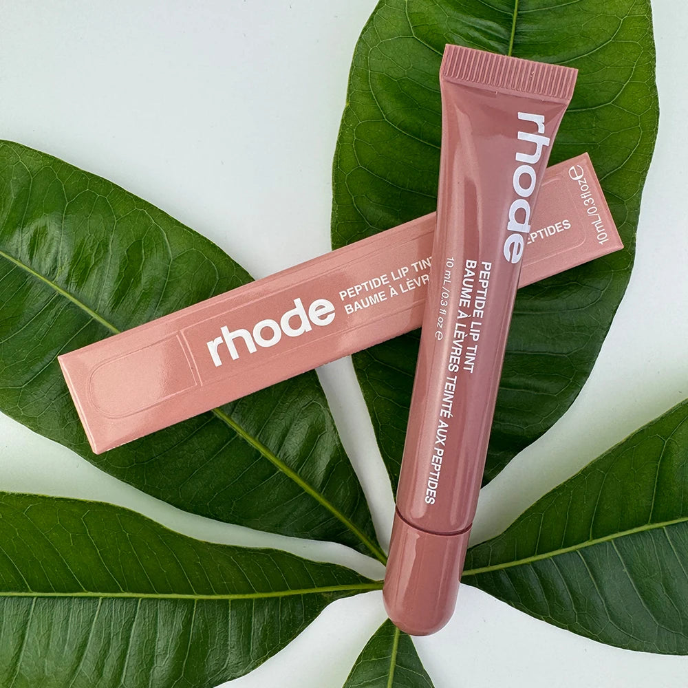 RHODE 10 Color Lip Glosses Plump Moisturizing Lip Glaze Essence Gel Oil Long Lasting Care Products For Women Girls