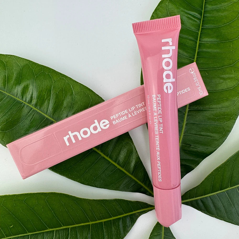 RHODE 10 Color Lip Glosses Plump Moisturizing Lip Glaze Essence Gel Oil Long Lasting Care Products For Women Girls